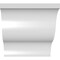 Ekena Millwork 4-in. W x 38-in. D x 38-in. H Funston Architectural Grade PVC Knee Brace BRCP04X38X38FST - alternate 2